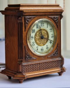 The updated mantel clock