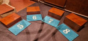 Numbered mats