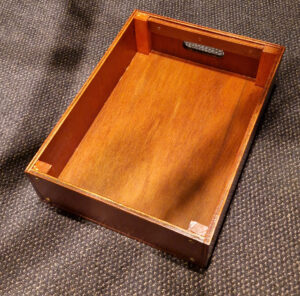 Inside the boxes