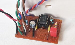 Component side of board